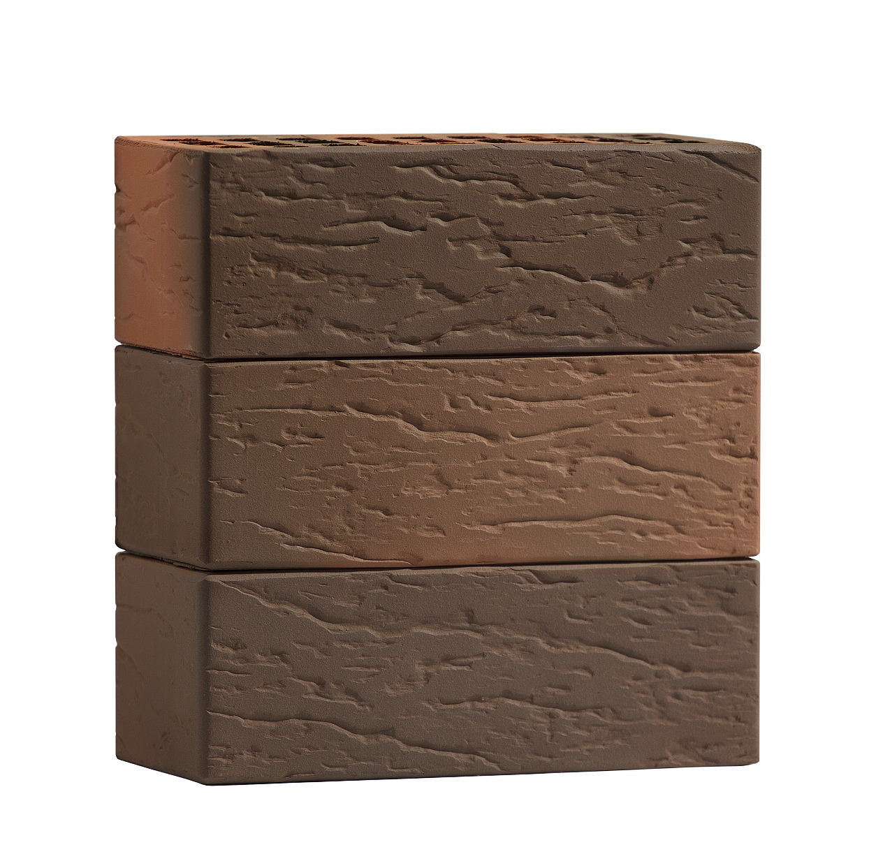 Кирпич лицевой 1.4НФ руст №70