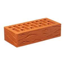 Кирпич красный Рустик 1НФ ОСМиБТ Старый Оскол