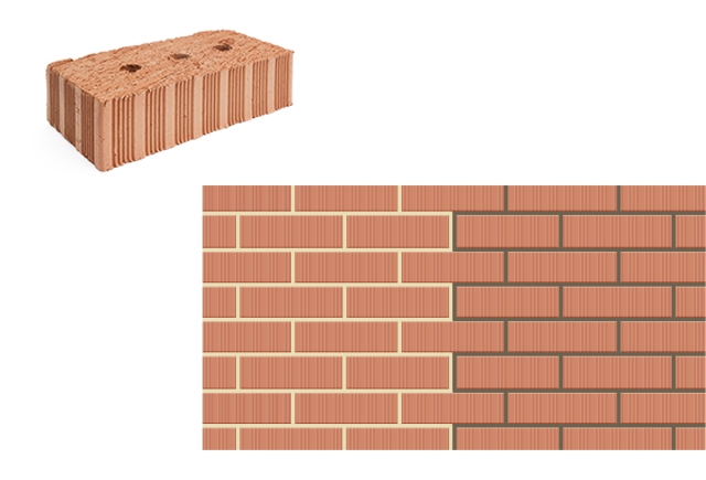 Кирпич одинарный полнотелый рядовой (пустотность 7%) М 200, 250