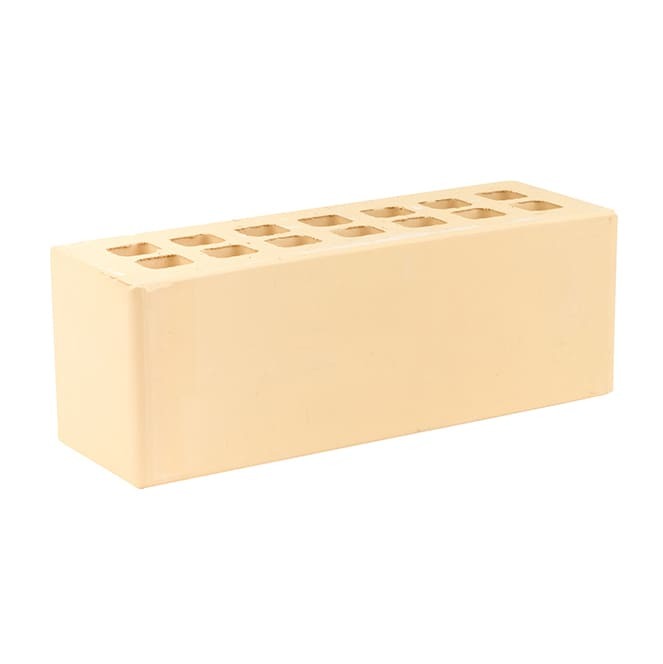 Облицовочный кирпич Железногорский полуторный утолщенный eвро 0.96НФ солома гладкий М200