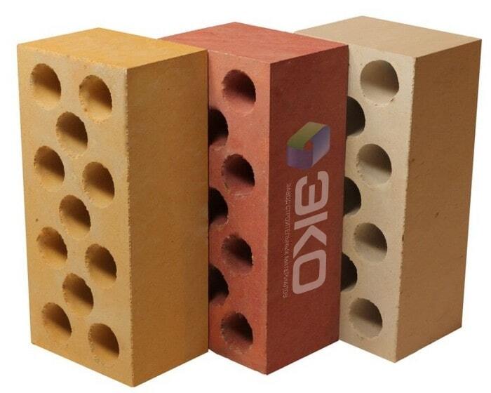 Кирпич силикатный пустотелый лицевой тонированный M150 250х120х88