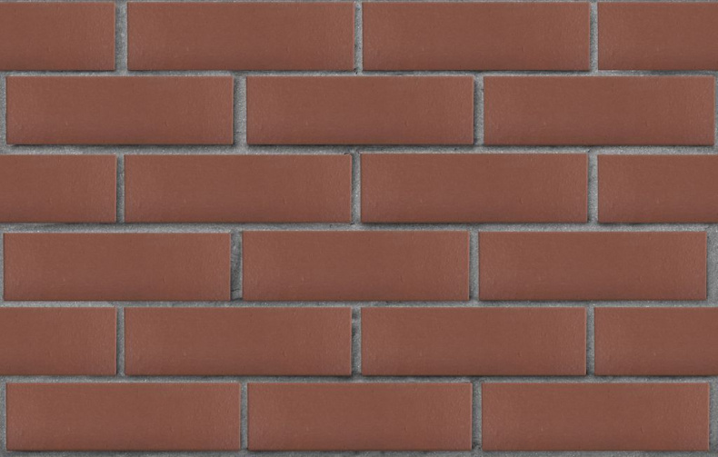 Кирпич лицевой коричневый 1NF