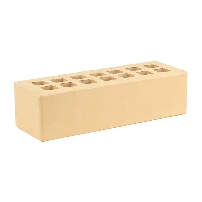 Облицовочный кирпич Железногорский одинарный eвро 0,7НФ солома гладкий М200