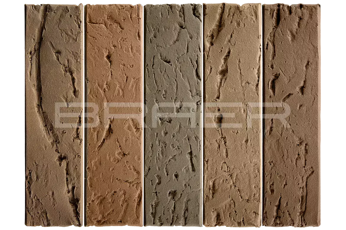 Copy: Облицовочный кирпич БРАЕР Баварская кладка, кора дуба, 1 НФ