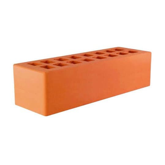 Облицовочный кирпич Железногорский одинарный eвро 0,7НФ персик гладкий М200