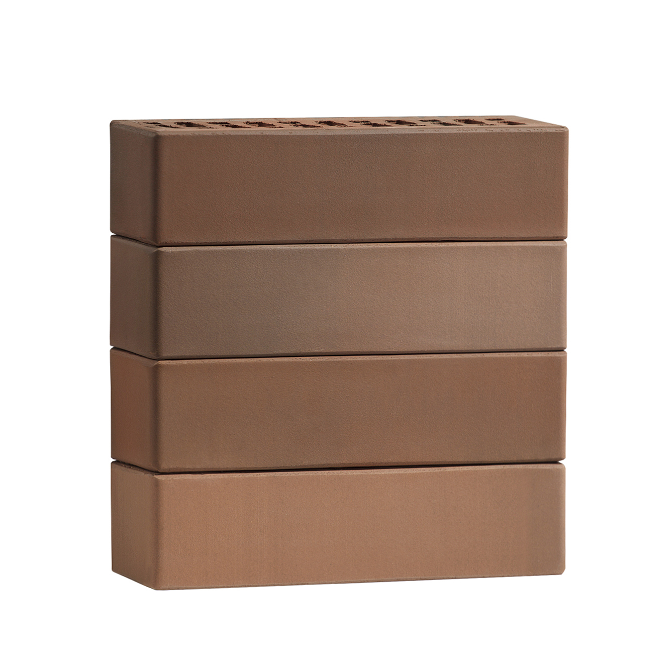 Кирпич лицевой 0.7НФ гладкий