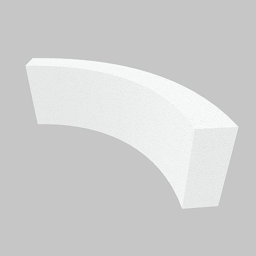 Газобетонный дугообразный блок D500 R50/60