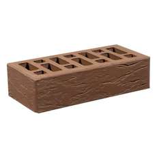 Кирпич коричневый Рустик 1НФ ОСМиБТ Старый Оскол